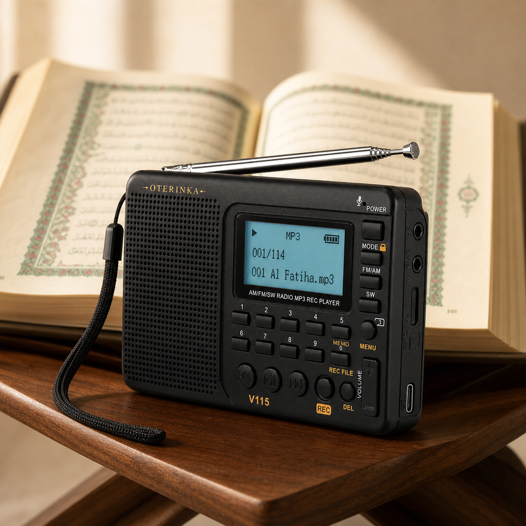 OTERINKA radio Coran — Al Fatiha à l’écran